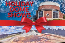 Holiday dome show graphic
