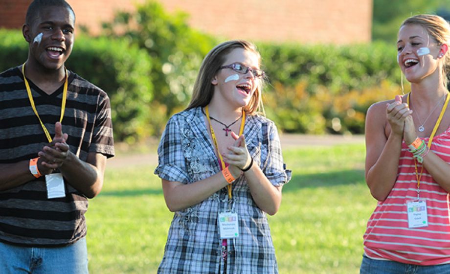 Orientation students