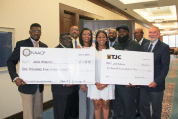 Jaela Wideman receives NAACP and TJC scholarships