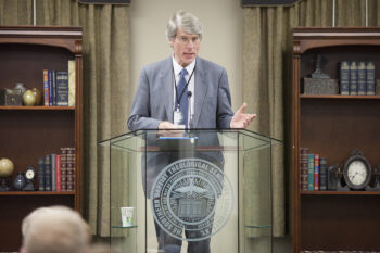 Baylor visiting professor, church historian Bebbington to speak Nov. 9 at TJC
