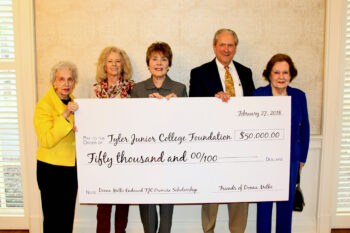 Donna Metke honored with endowed TJC Promise scholarship in her name