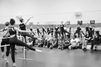 NYC ballet dancer teaches master class at TJC