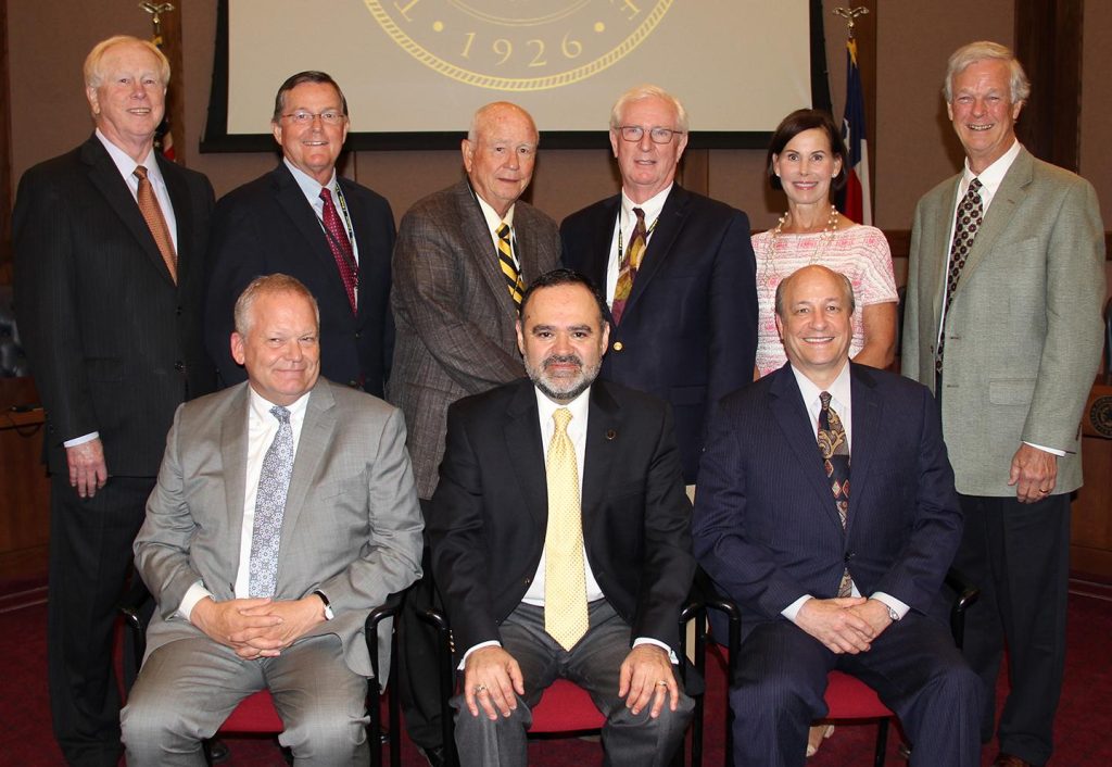 President Mejia and Board of Trustees
