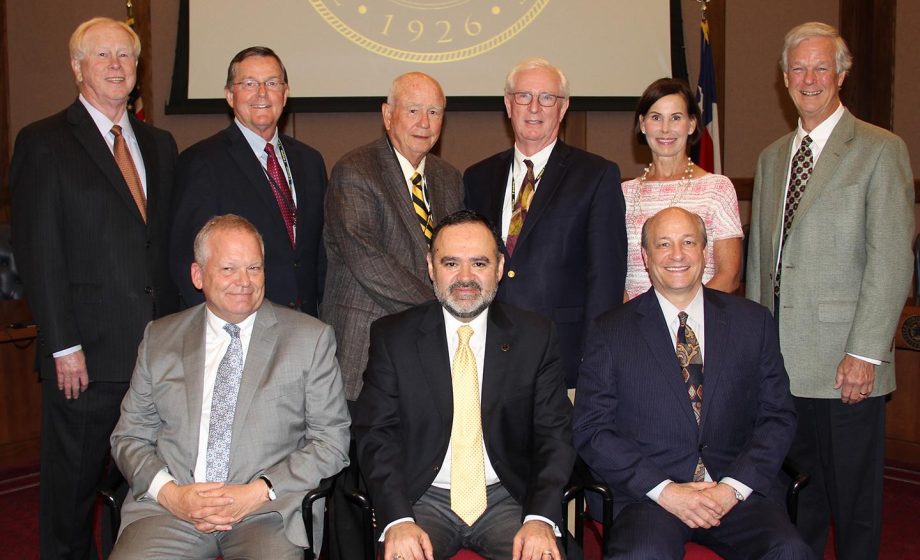 President Mejia and Board of Trustees