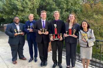 The TJC Speech and Debate team earns sweepstakes at fall tournaments