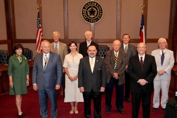 TJC trustees sworn in, new board officers elected