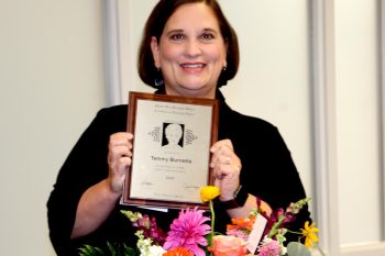 Burnette receives TJC award for teaching excellence
