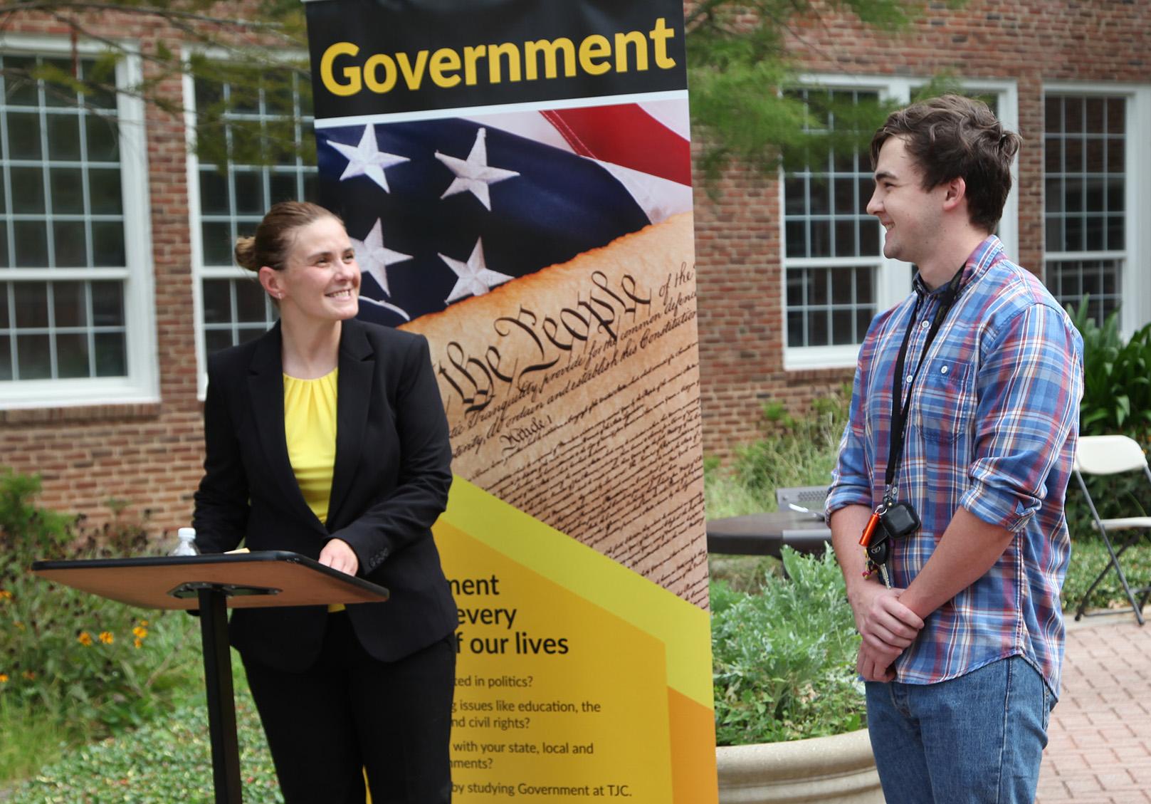 TJC Govt Studies intern