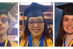3 graduates