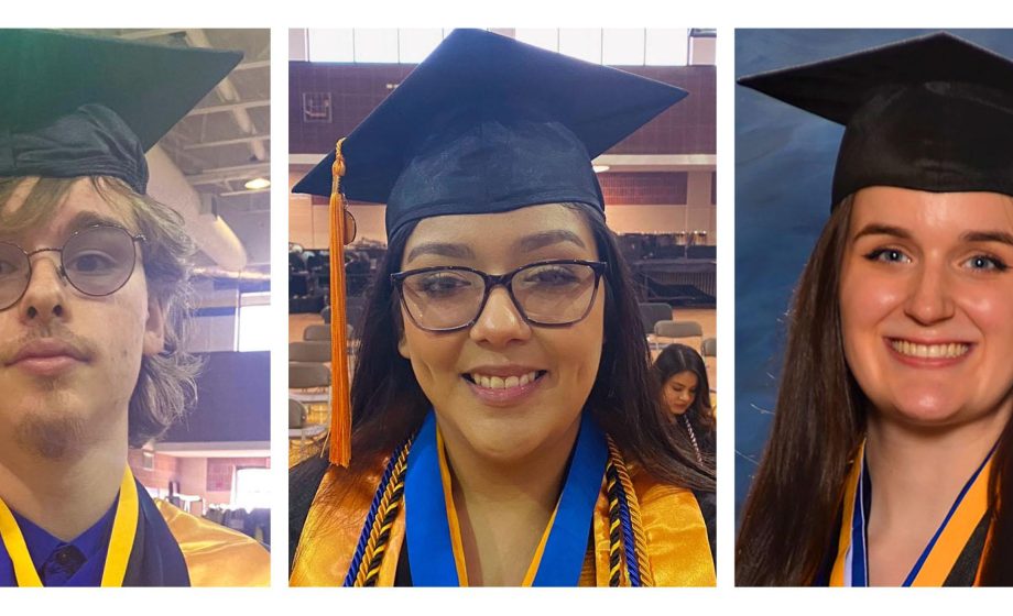 3 graduates