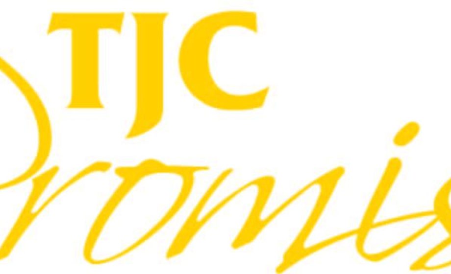 TJC Promise logo gold