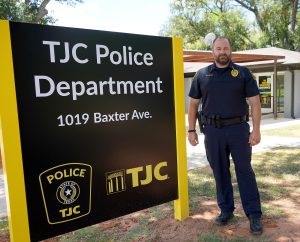 Tjc police sign