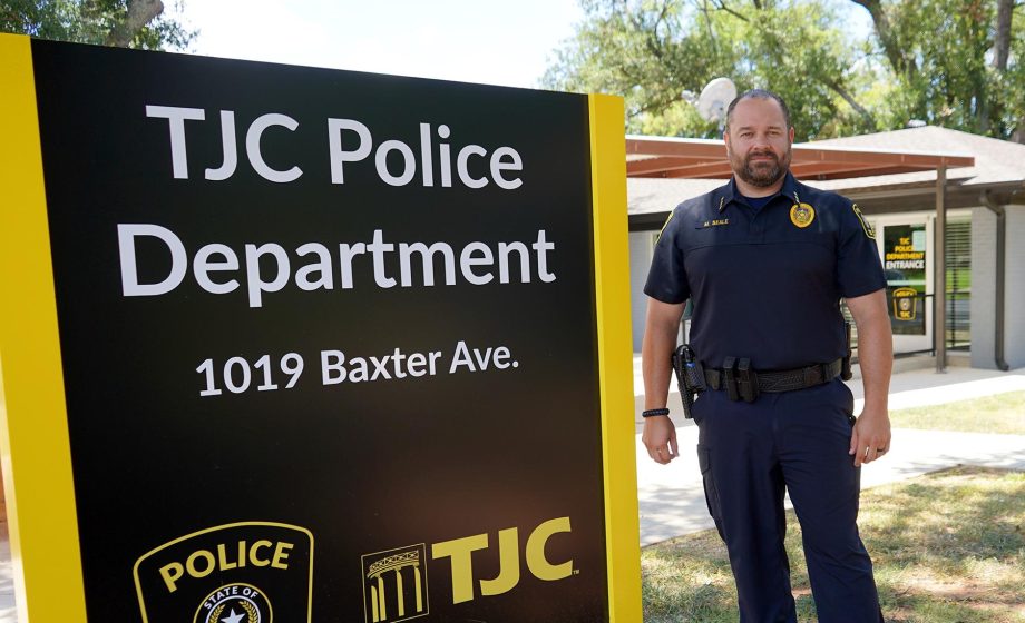 Tjc police sign