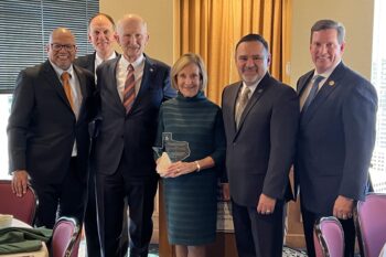 Jim and Margaret Perkins recognized with the 2023 Texas Higher Education Distinguished Service Award
