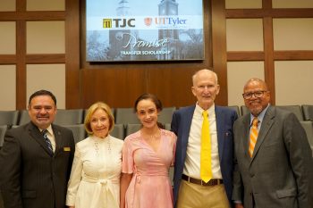 TJC, UT Tyler sign agreement creating Promise transfer scholarship