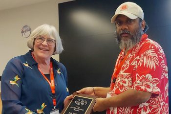 TJC professor named Educator of the Year by international surveying society