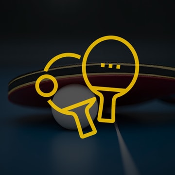 Table tennis carousel sized