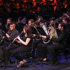 Wind ensemble carousel
