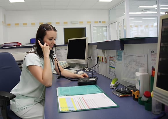 Medical office halfpage sized