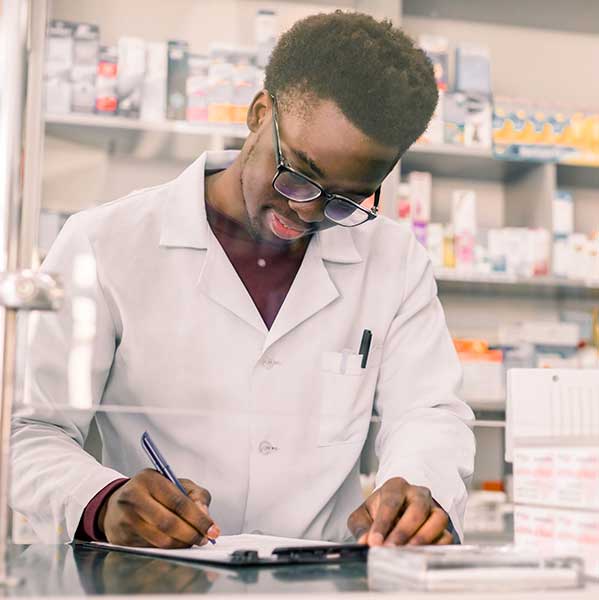 Pharmacy technician cards sized