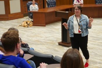 TJC hosts college tour for area students with blindness/visual impairment