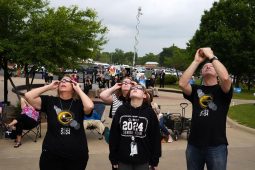 Totality crowd