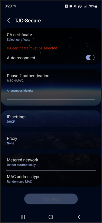 Android Wifi 2