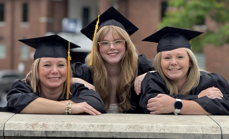 From left: Janese Largent, Destiny Taylor and Starla Taylor.