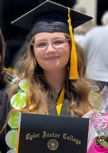 TJC graduate earns full-ride transfer scholarship to Baylor University
